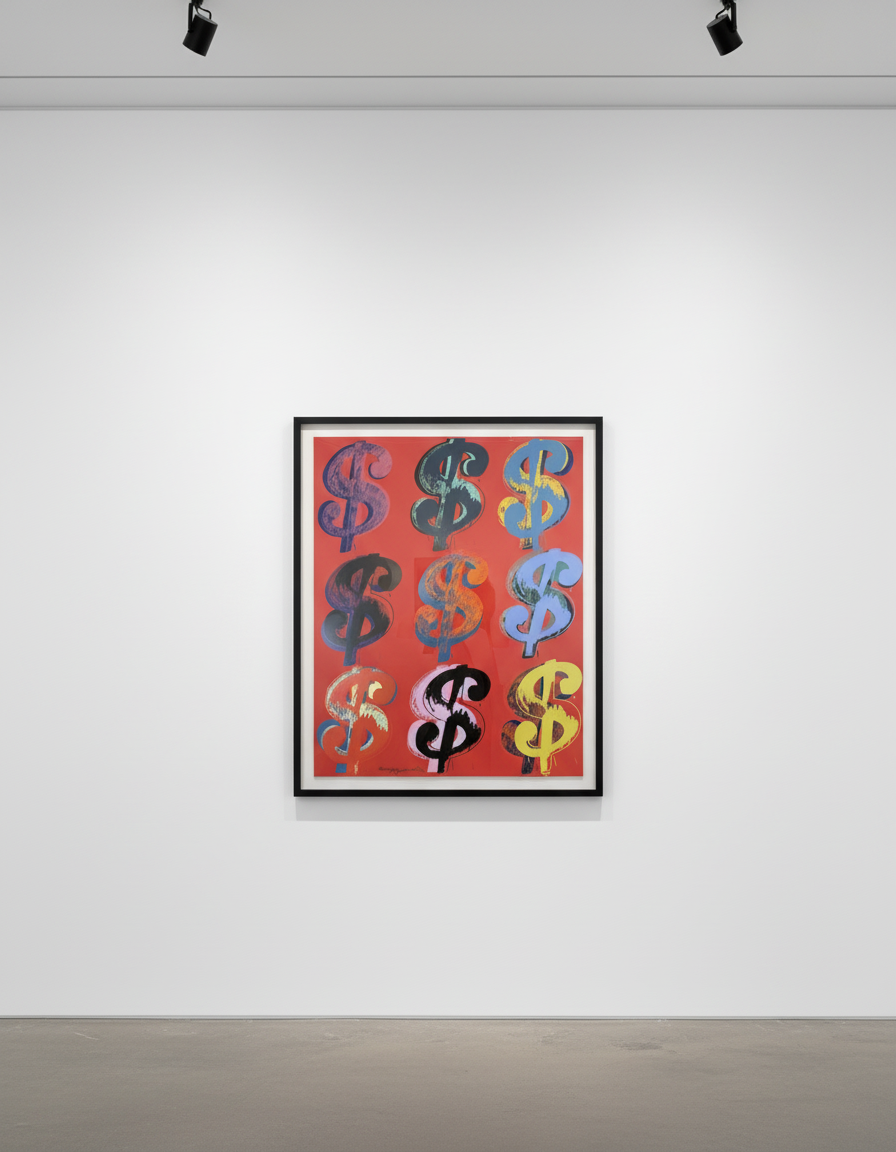 Andy Warhol Dollar Signs: Art, Money & The American Dream