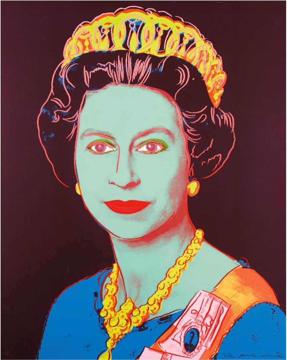 Andy Warhol Reigning Queens Queen Elizabeth II