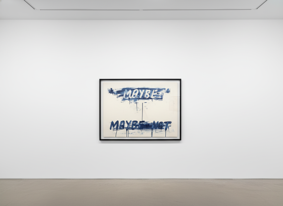 Mel Bochner Exasperations Series