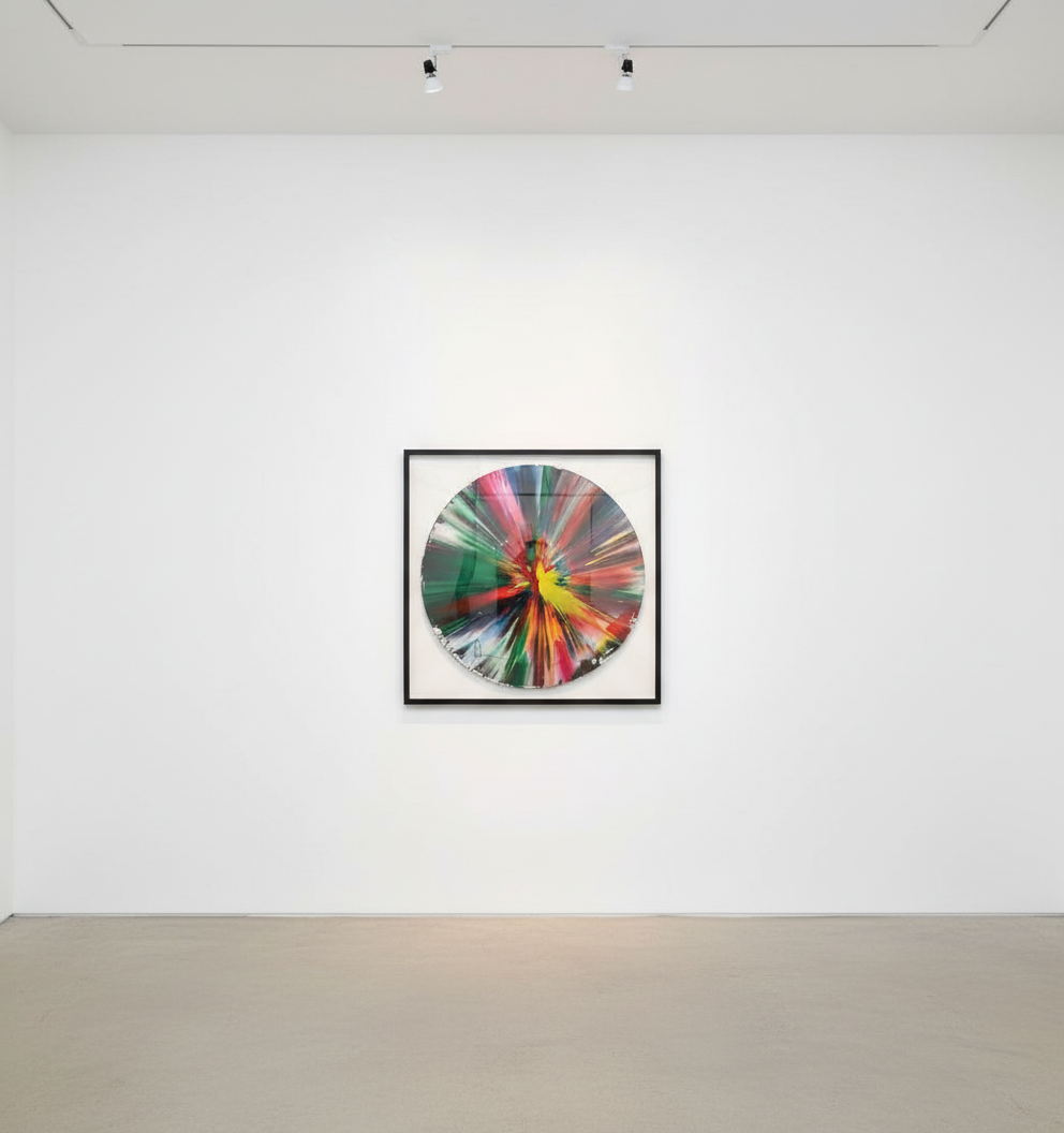 The Origins and Meaning of Damien Hirst’s Spin Paintings