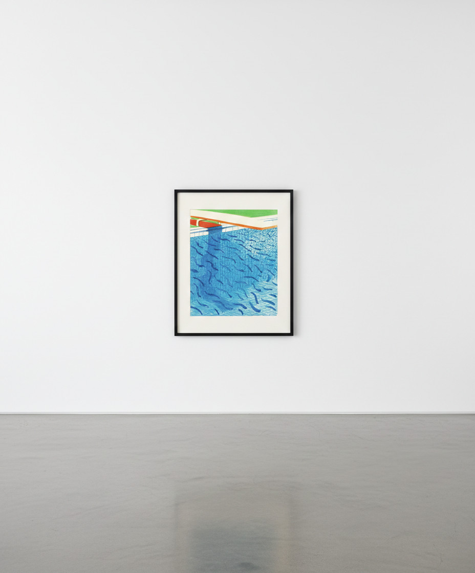David Hockney Pool Prints