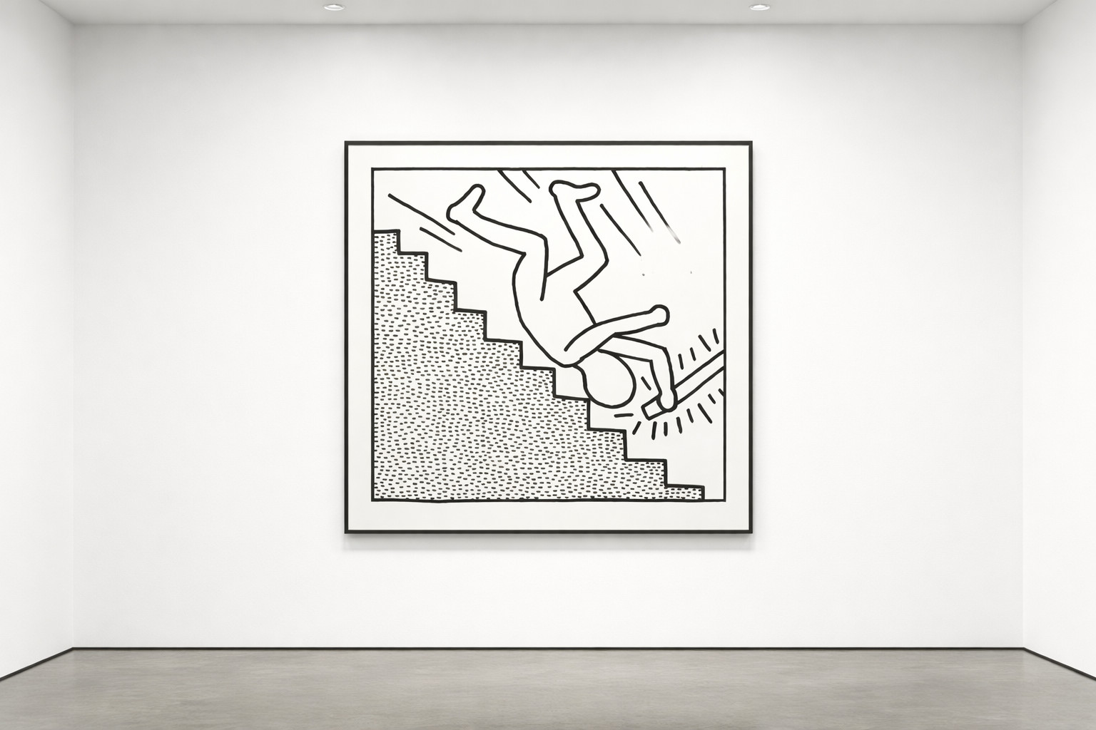 Keith Haring Subway Drawings