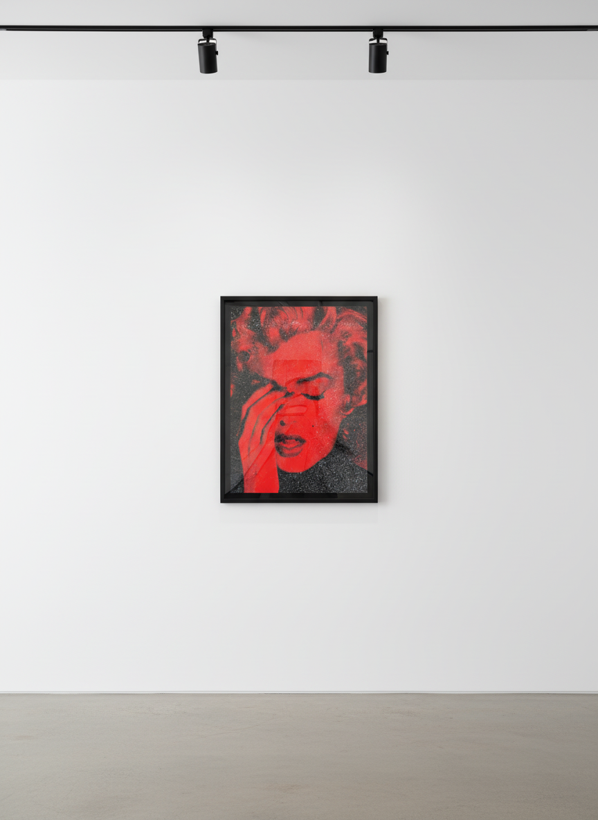 Russell Young's Marilyn Crying