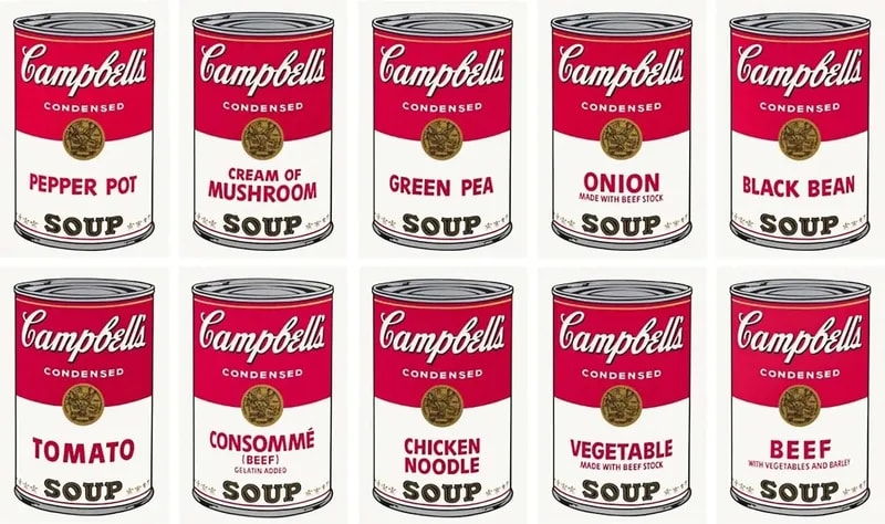 Andy Warhol's Soup Cans