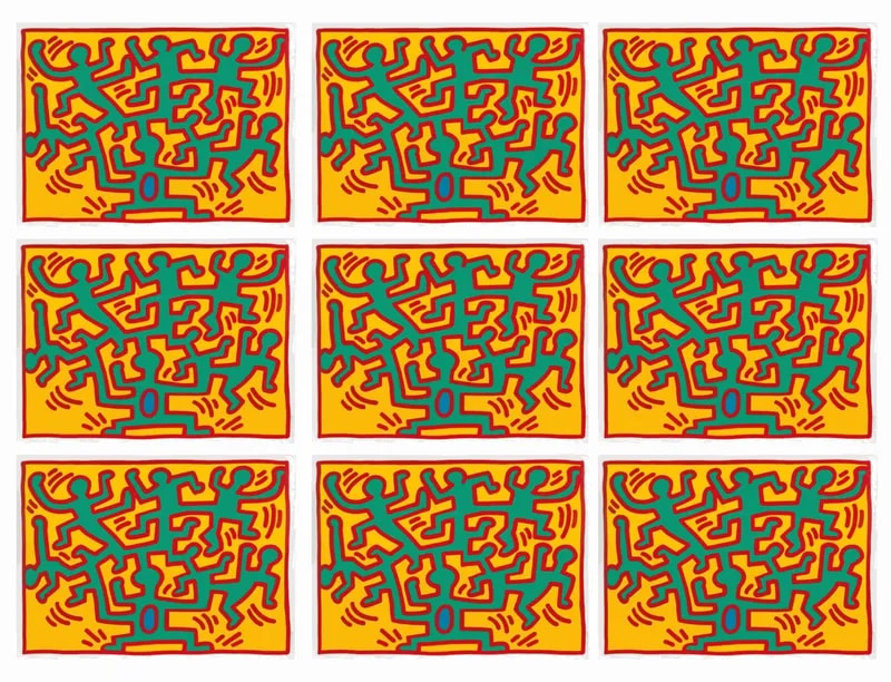 Keith Haring Growing Together