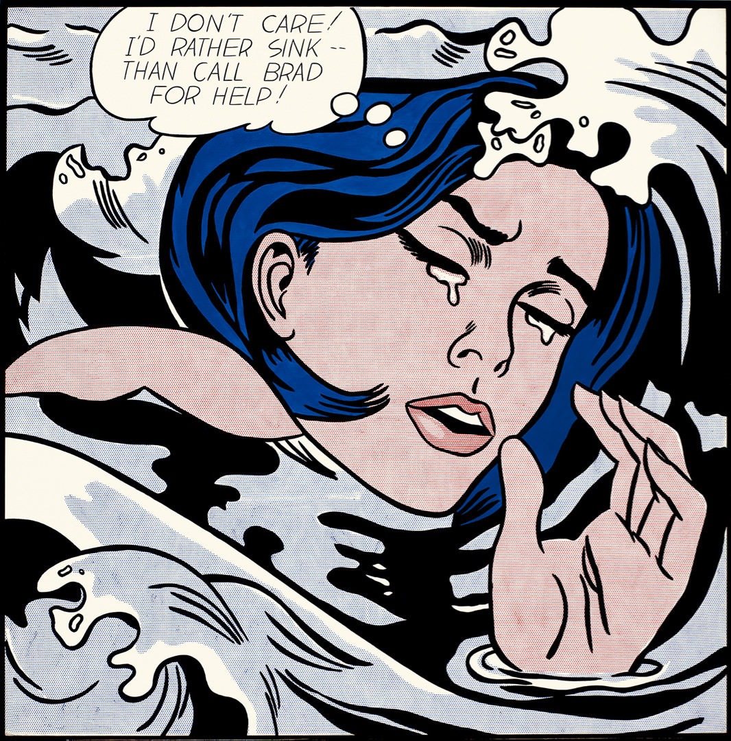Roy Lichtenstein Suspended Storytelling