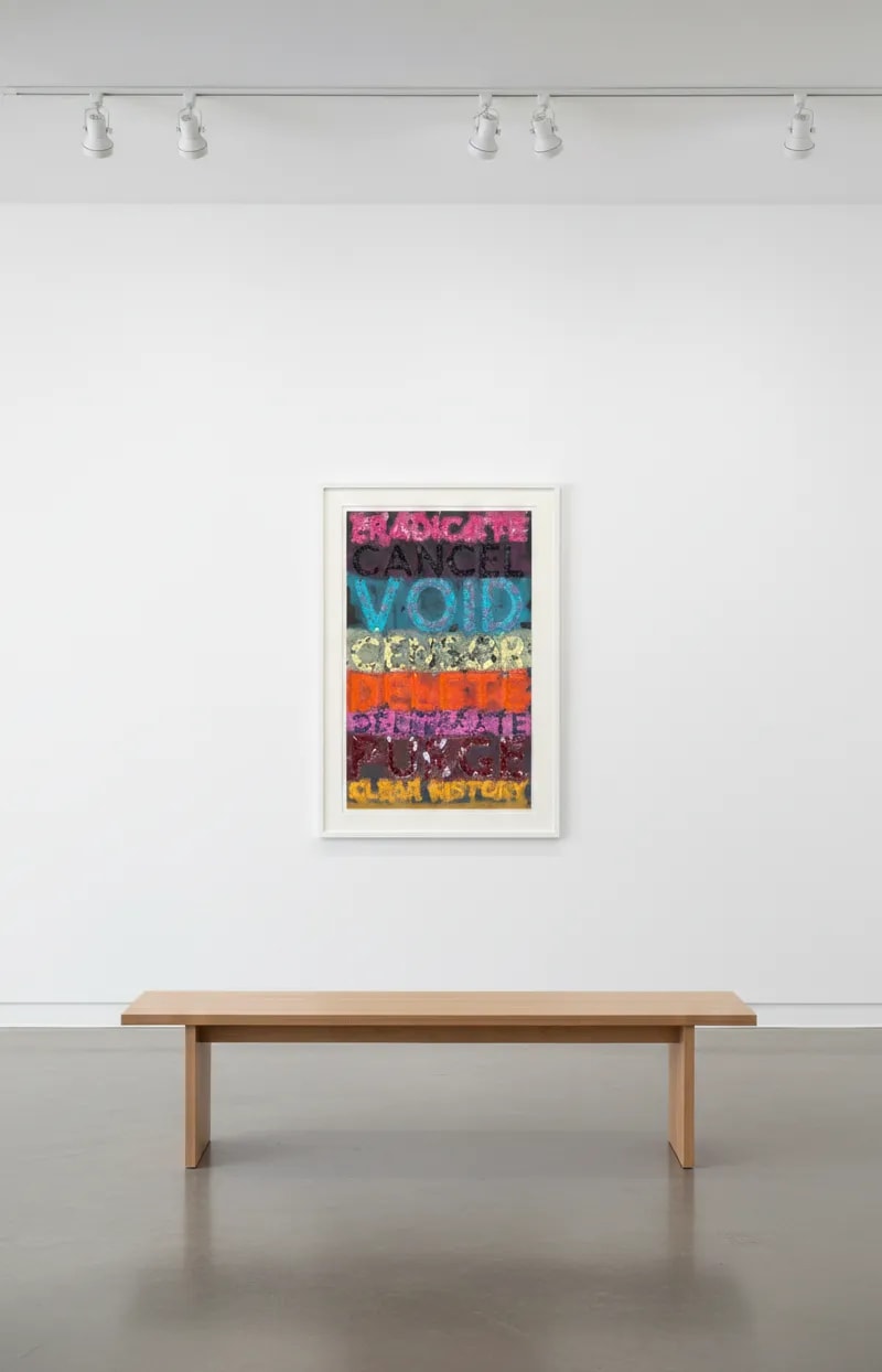 Mel Bochner: Embossed Monoprints