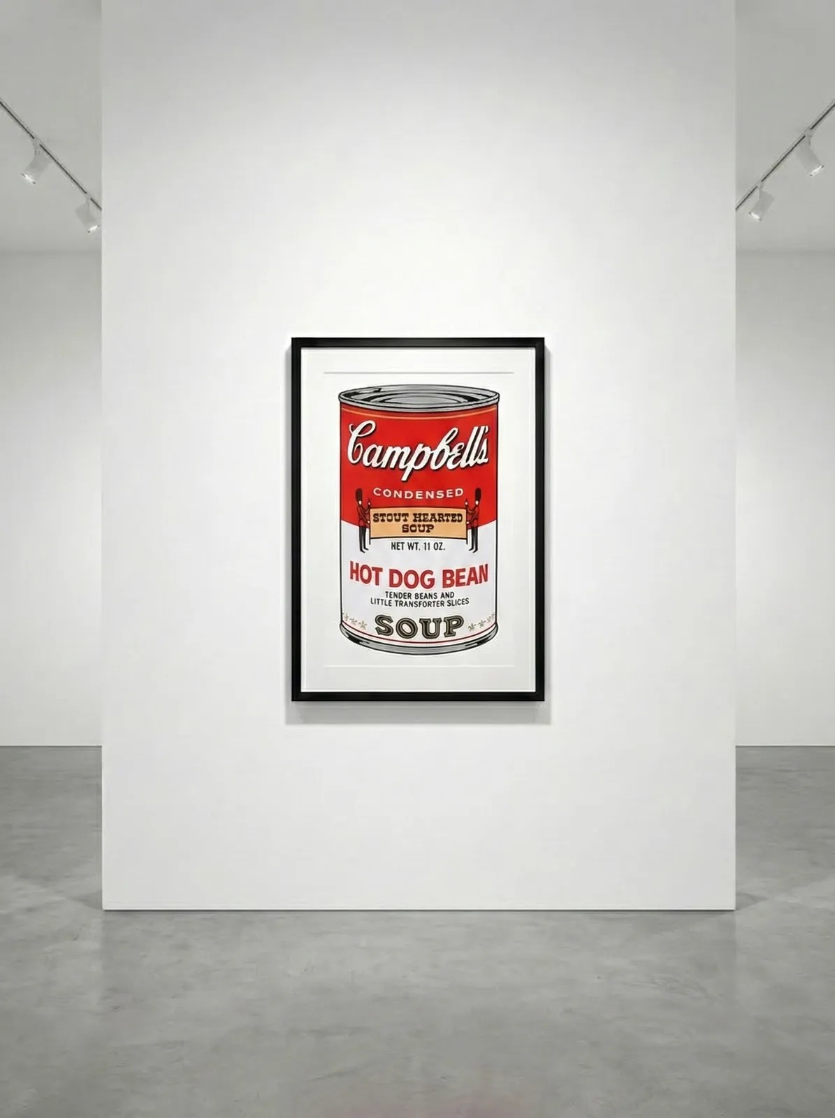 Andy Warhol - Hot Dog Bean Soup F.S. II 59, 1969, Screen print