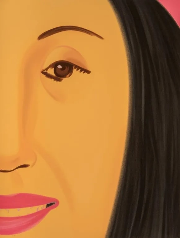 Alex Katz - Ada 10, 2022, Silkscreen print
