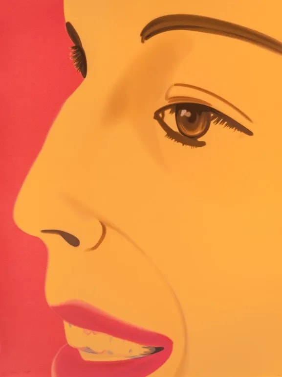 Alex Katz - Ada 7, 2022, Silkscreen Print