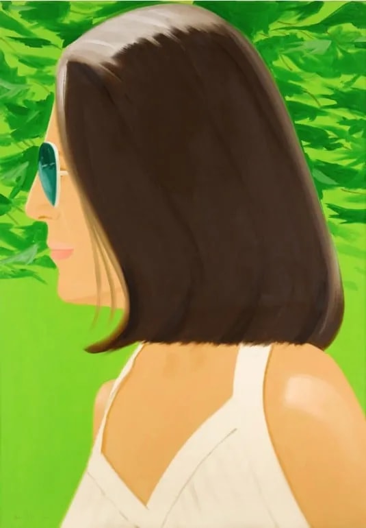 Alex Katz - Ada in Spain, 2018, Archival Pigment Inks
