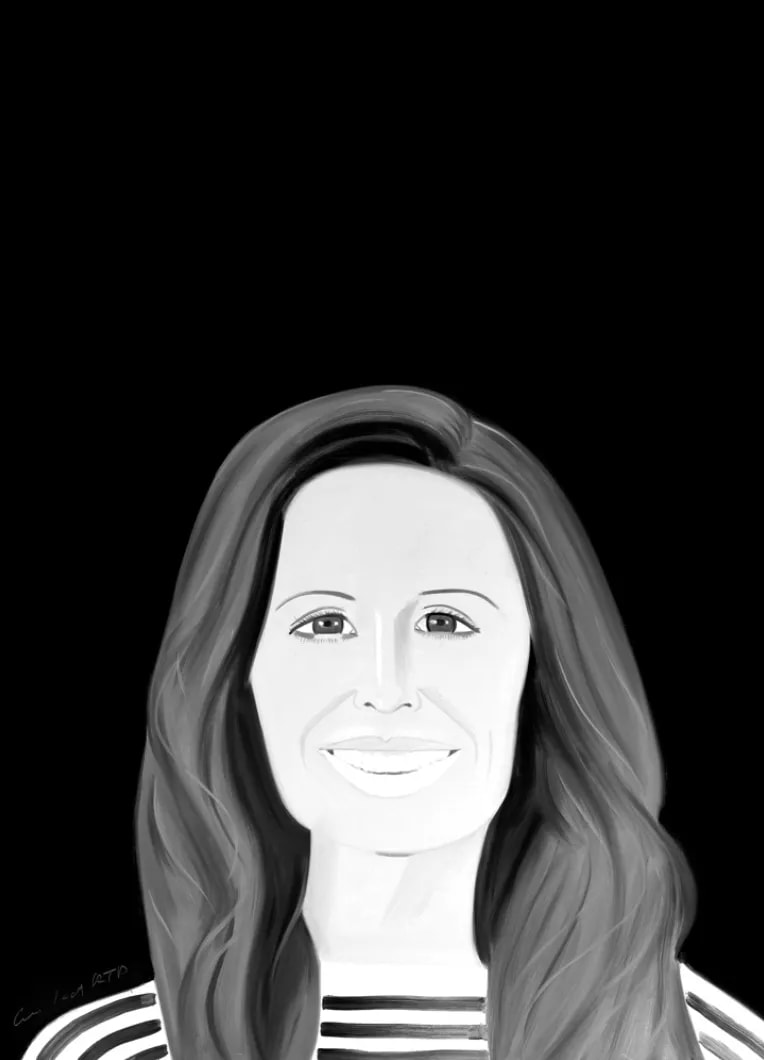 Alex Katz - Alba, 2017, Archival pigment inks on Crane Museo Max 365 gsm fine art paper