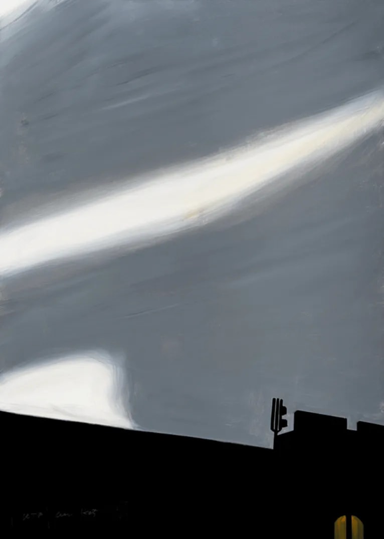 Alex Katz - Cityscape, 2016, Archival pigment inks on Crane Museo max 365 gsm fine art paper