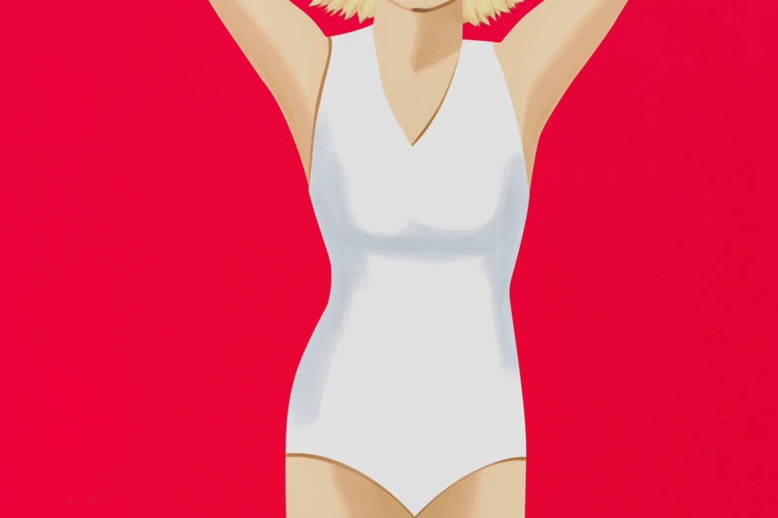 Alex Katz - Coca Cola Girl 2, 2019, 20-color silkscreen on Saunders Waterford High White HP 425 gsm fine art paper