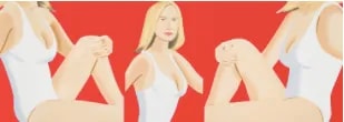 Alex Katz - Coca Cola Girl 9, 2019, 26-color silkscreen on Saunders Waterford High White HP 425 gsm fine art paper