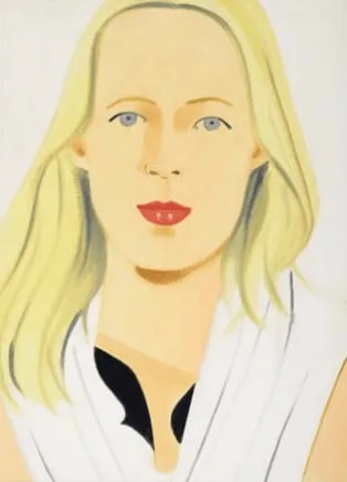 Alex Katz - Elise, 2013, Oil on linen