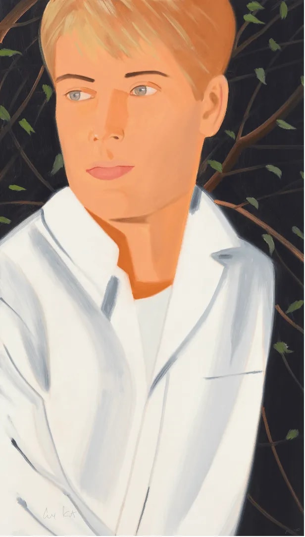 Alex Katz - Eric, 2021, Archival pigment ink on Innova Etching Cotton Rag 315 gsm fine art paper