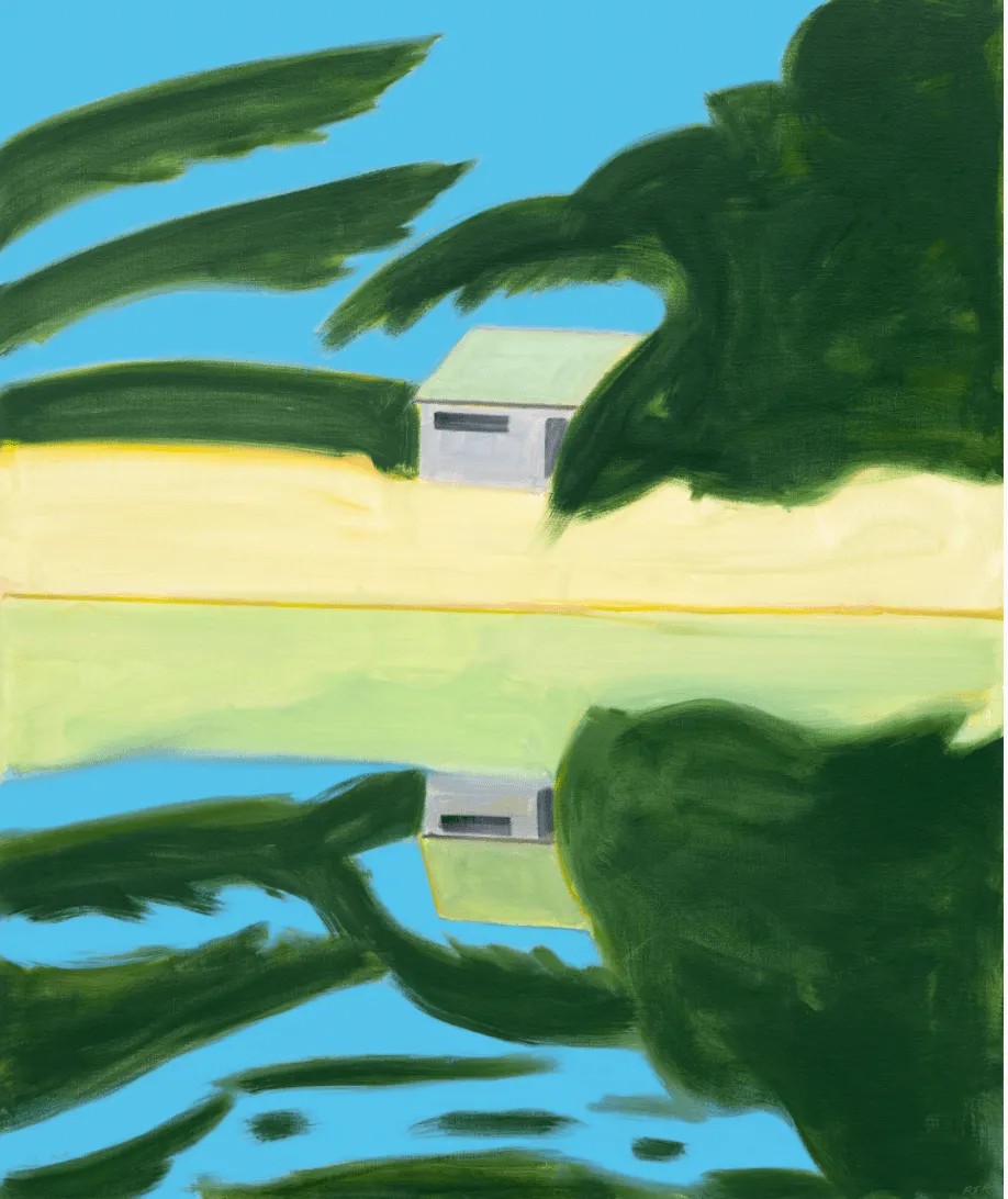 Alex Katz - Reflection II, 2021, Archival pigment ink on Innova Etching Cotton Rag 315 gsm fine art paper