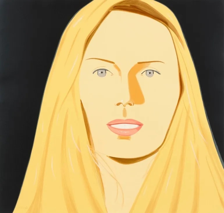 Alex Katz - Sara, 2012, Silkscreen
