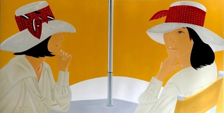 Alex Katz - The Red Band, 2017, Silkscreen