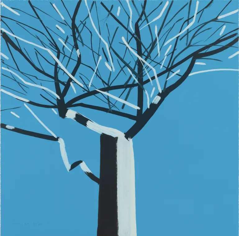 Alex Katz - Tree 10, 2023, Screenprint