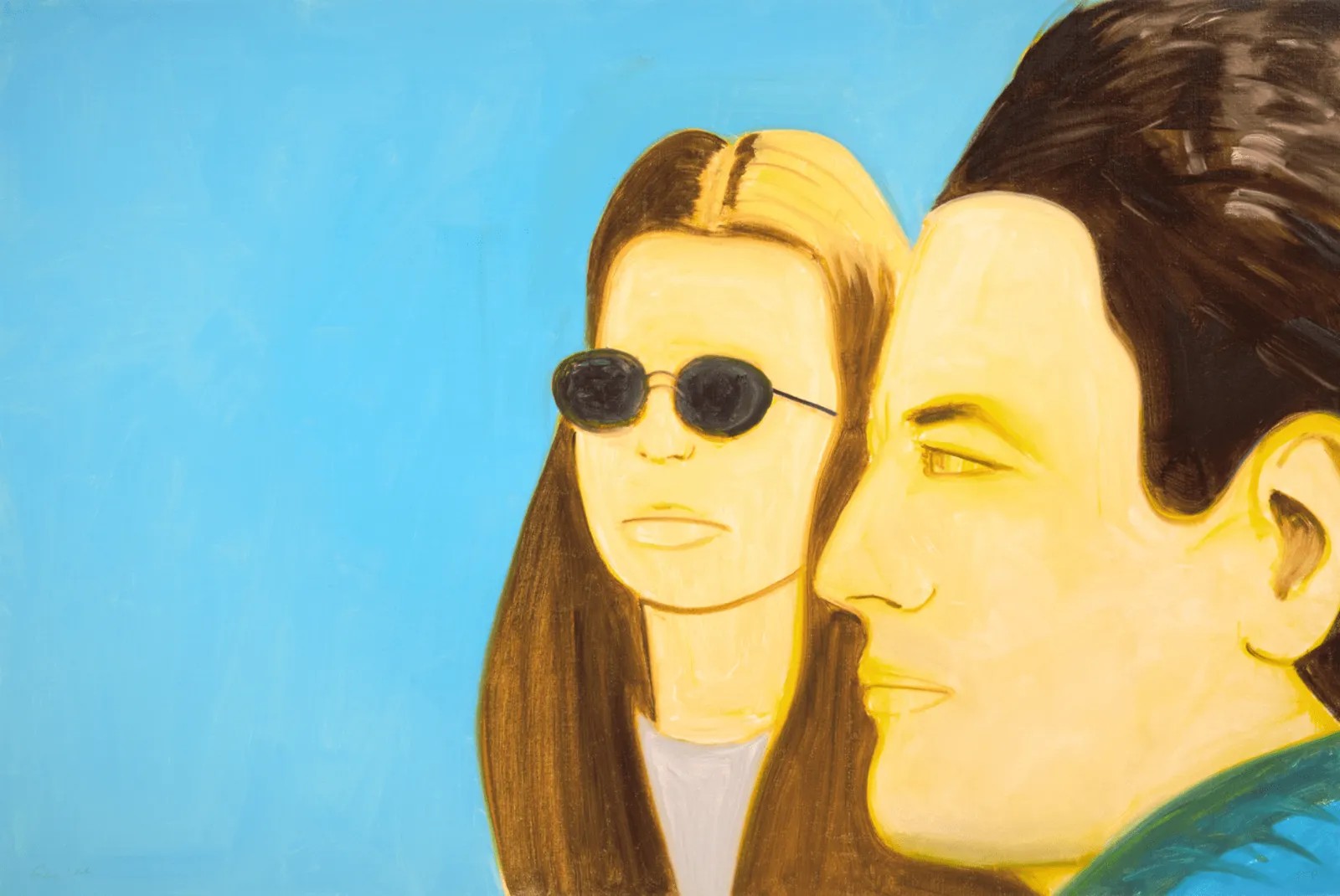 Alex Katz - White Lotus 1, 2023, Archival pigment ink on Innova Etching Cotton Rag 315 gsm fine art paper