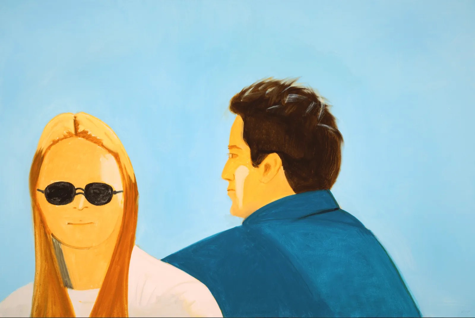 Alex Katz - White Lotus 10, 2023, Archival pigment ink on Innova Etching Cotton Rag 315 gsm fine art paper