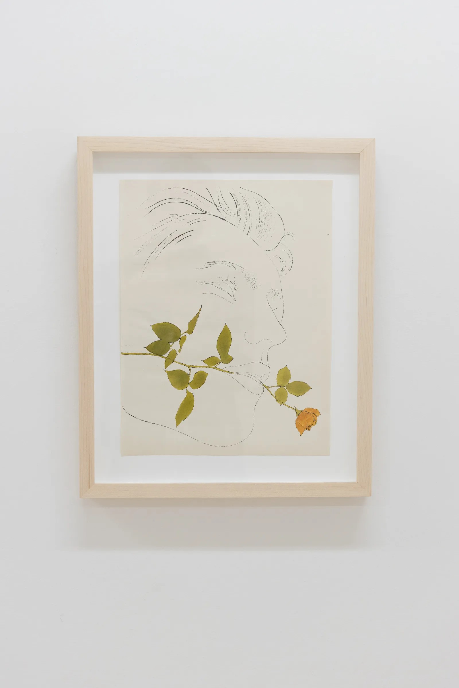 Andy Warhol - A Gold Book , F.S. IV 108, 1957, Offset lithograph and watercolor on paper