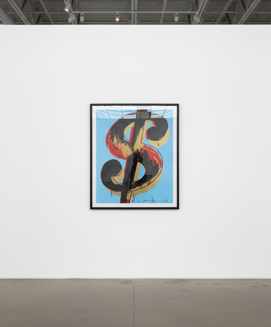 Andy Warhol - $ 1 (Dollar Sign) F.S. II 274 - 279, 1982, Screen print