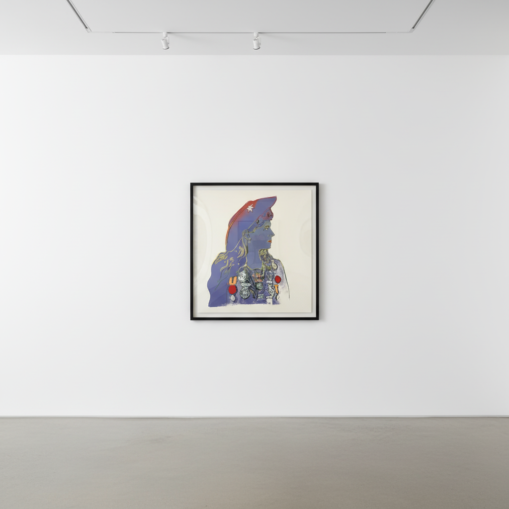 Andy Warhol - Annie Oakley F.S. II 378, from Cowboys and Indians, 1986, Screen Print on Lenox Museum Board