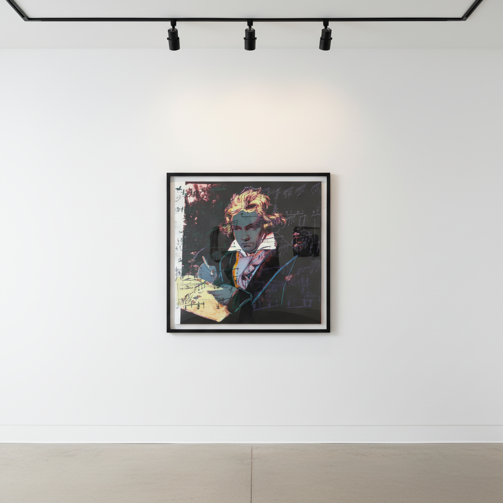 Andy Warhol - Beethoven F.S. II 393, 1987, Screen print on Lenox Museum Board