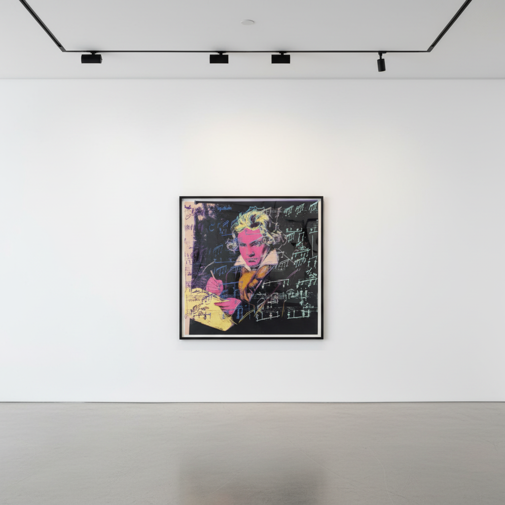 Andy Warhol - Beethoven Trial Proof TP 68/72, 1987, Screen print on Lenox Museum Board