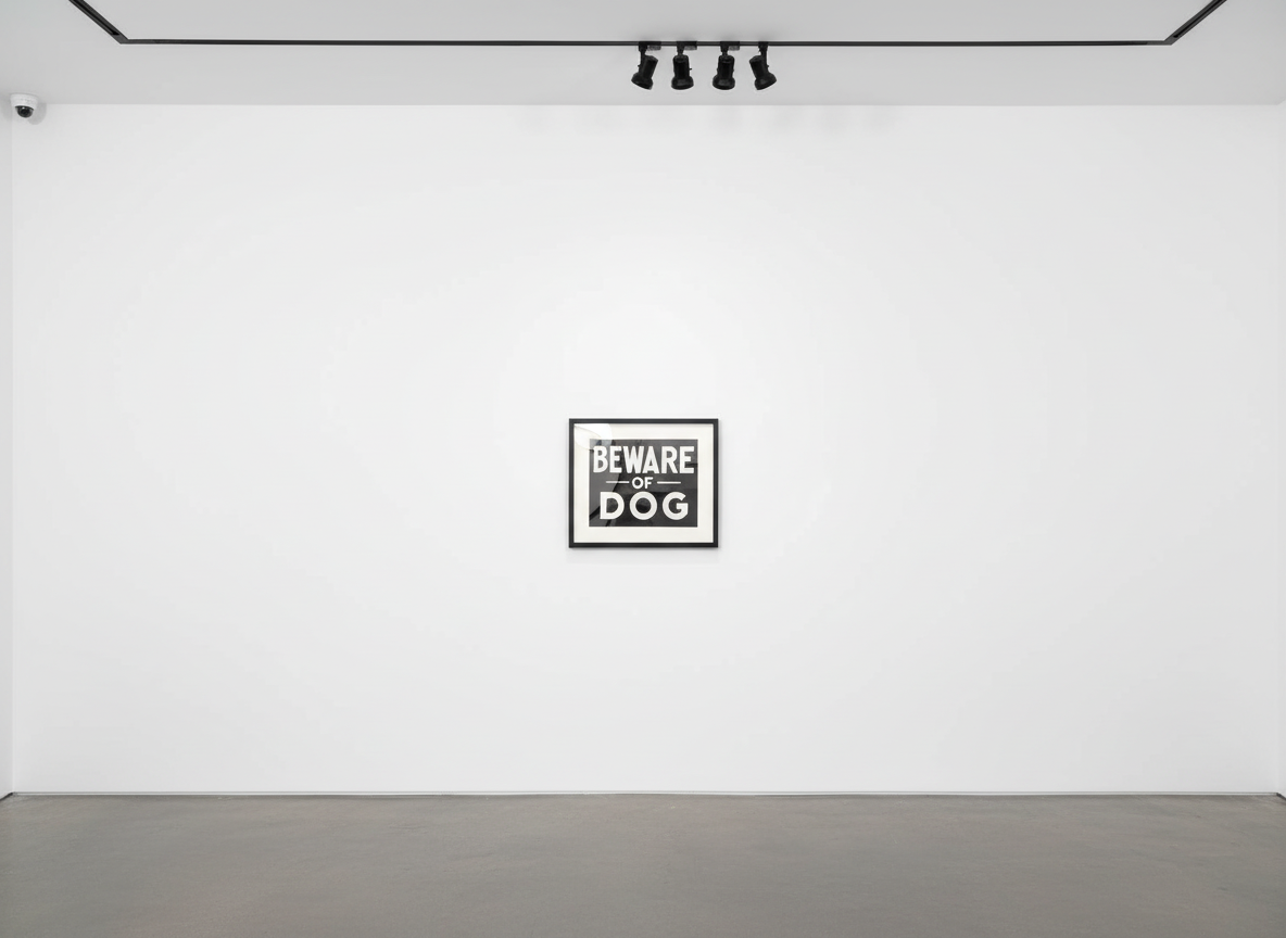 Andy Warhol - Beware Of Dog F.S. IIIA 48, 1983, Screen Print on Saunders Waterford (Hot Pressed) Paper