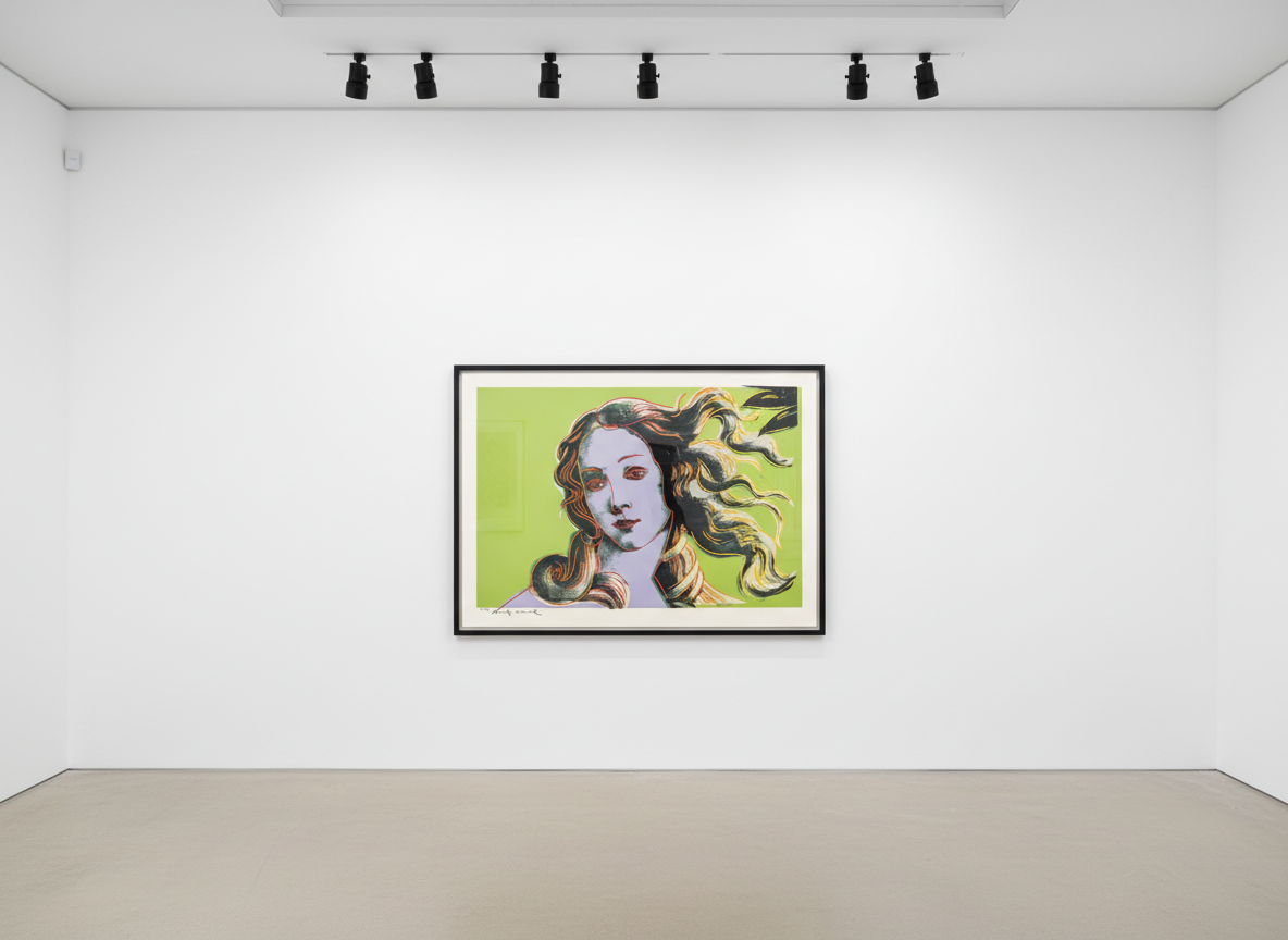 Andy Warhol - Birth Of Venus Trial Proof TP 20/36, 1984, Screen print on Arches Aquarelle Cold Pressed paper