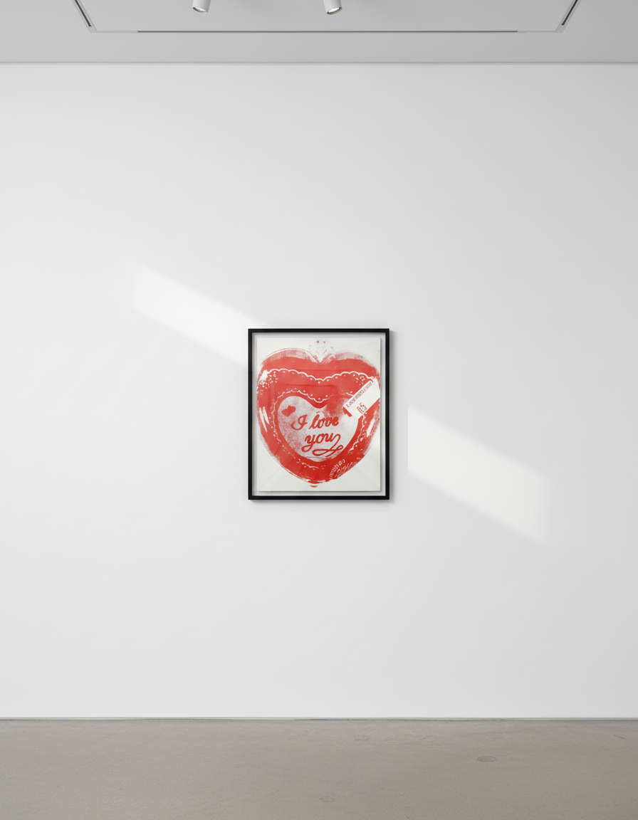 Andy Warhol - Candy Box (Lamston's 85 (Cents) F.S. IIIA 44, 1983, Screen Print on Saunders Waterford (Hot Pressed) Paper