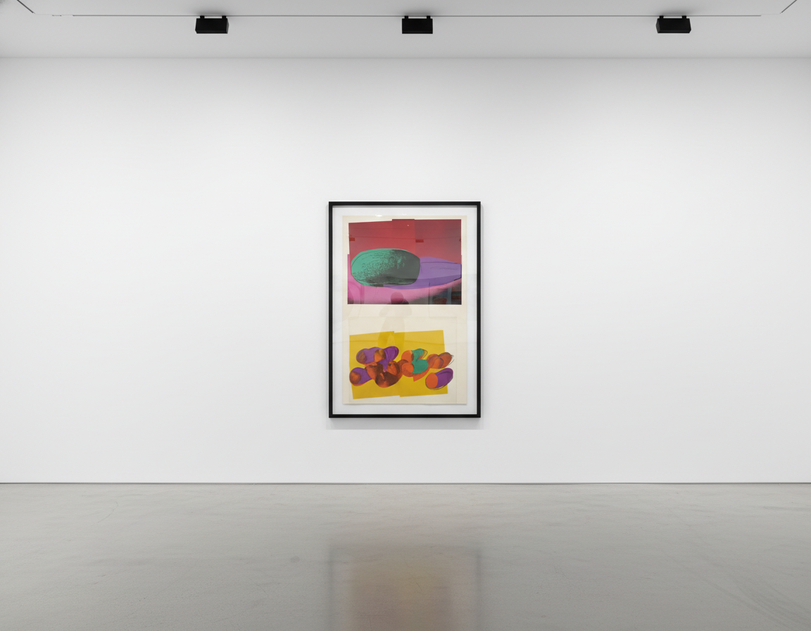 Andy Warhol - Cantaloupes I F.S. II 201 , Watermelon F.S. II 199 , Apples F.S. II 200 , Peaches F.S. II 202 , from Space F...