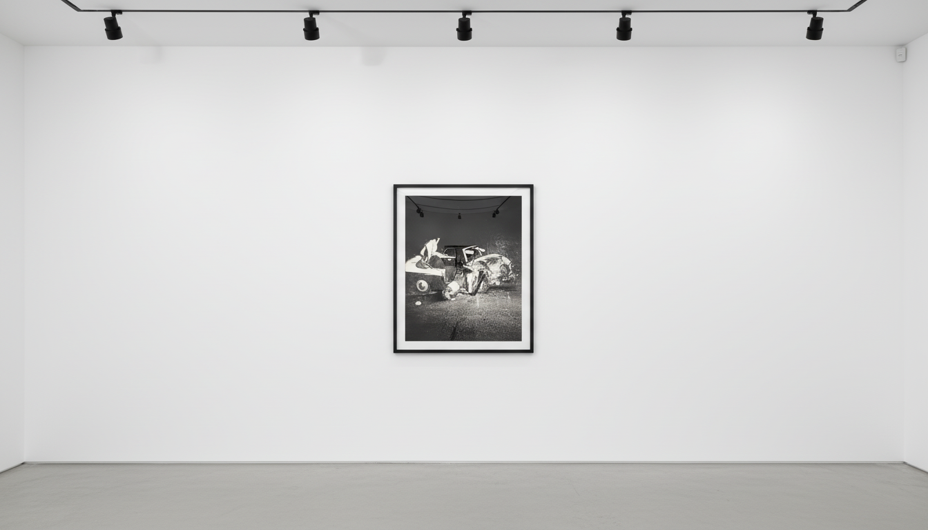 Andy Warhol - Car Crash F.S. IIIA 9 (A), 1978, Screen Print on Saunders Waterford (Hot Pressed) Paper