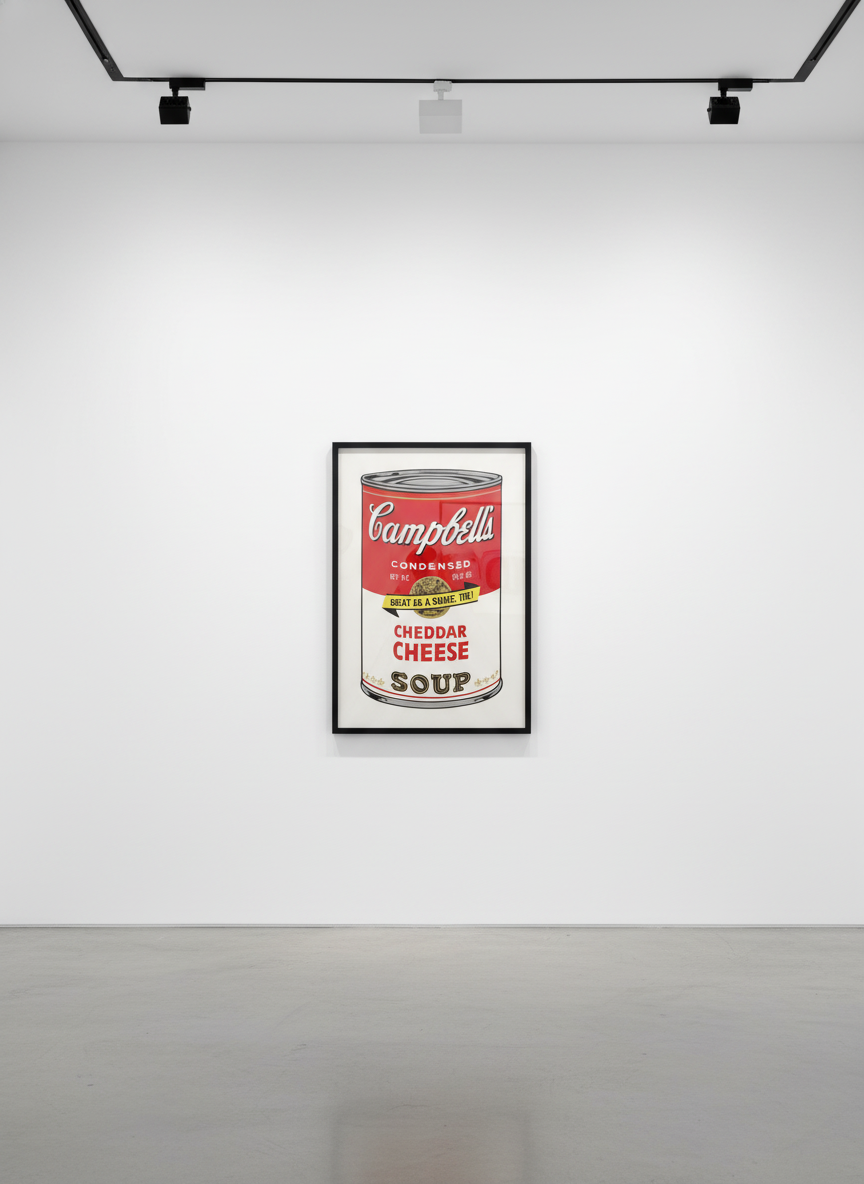 Andy Warhol - Cheddar Cheese Soup F.S. II 63, 1969, Screen print
