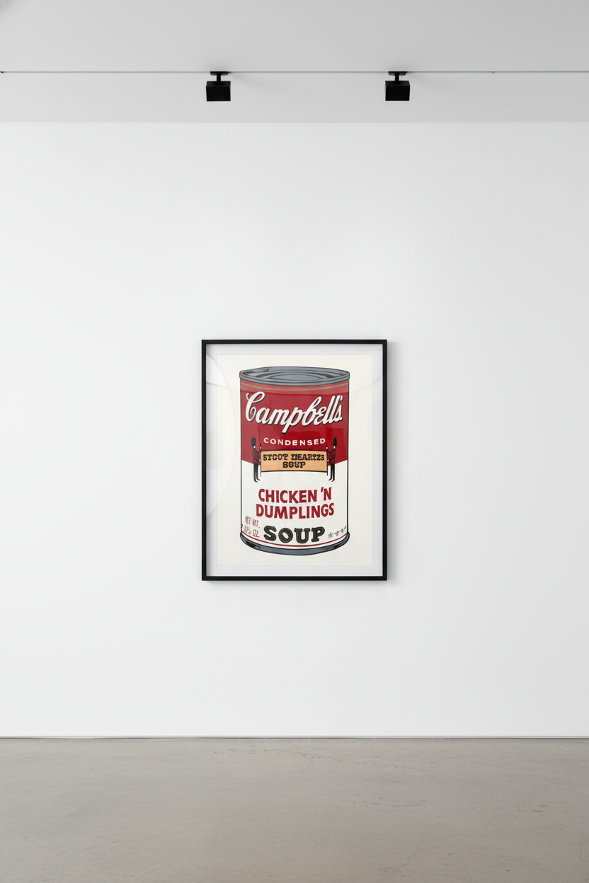 Andy Warhol - Chicken N Dumplings Soup F.S. II 58, 1969, Screen print