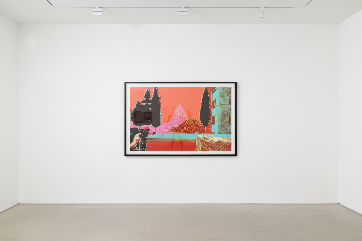 Andy Warhol - Details of Renaissance Paintings (Leonardo da Vinci, the Annunciation, 1472) (F.S. II 320), 1984, Screen pri...