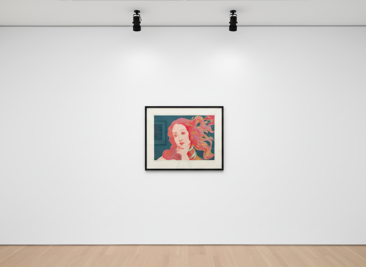 Andy Warhol - Details Of Renaissance Paintings (Sandro Botticelli, Birth Of Venus, 1482) (F. & S. II.316), 1984, Screen pr...