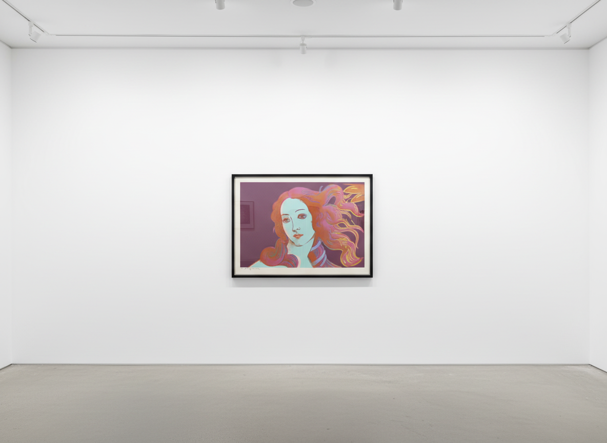 Andy Warhol - Details Of Renaissance Paintings (Sandro Botticelli, Birth Of Venus, 1482) (F. & S. II.317), 1984, Screen pr...