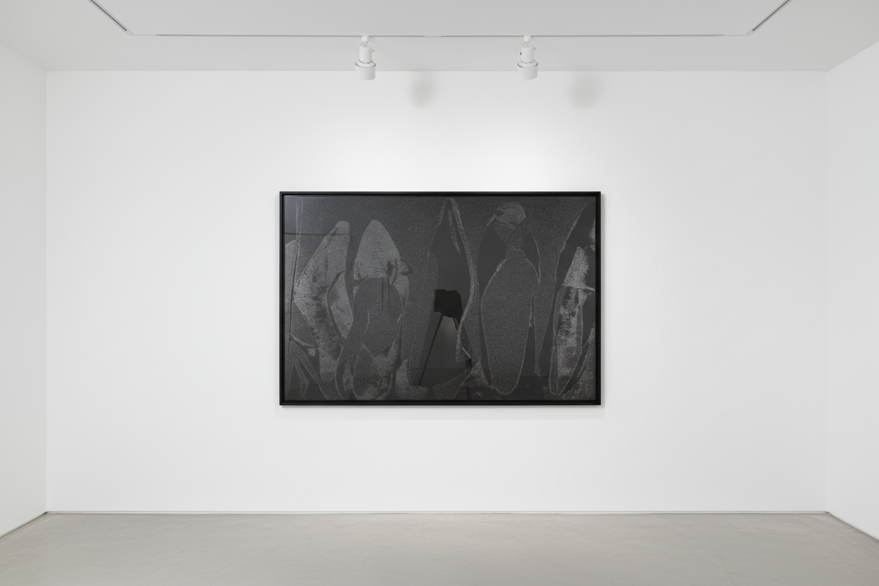 Andy Warhol - Diamond Dust Shoes F.S. II 251 (Deluxe Edition), 1980, Screen print with diamond dust on Arches Aquarelle wo...