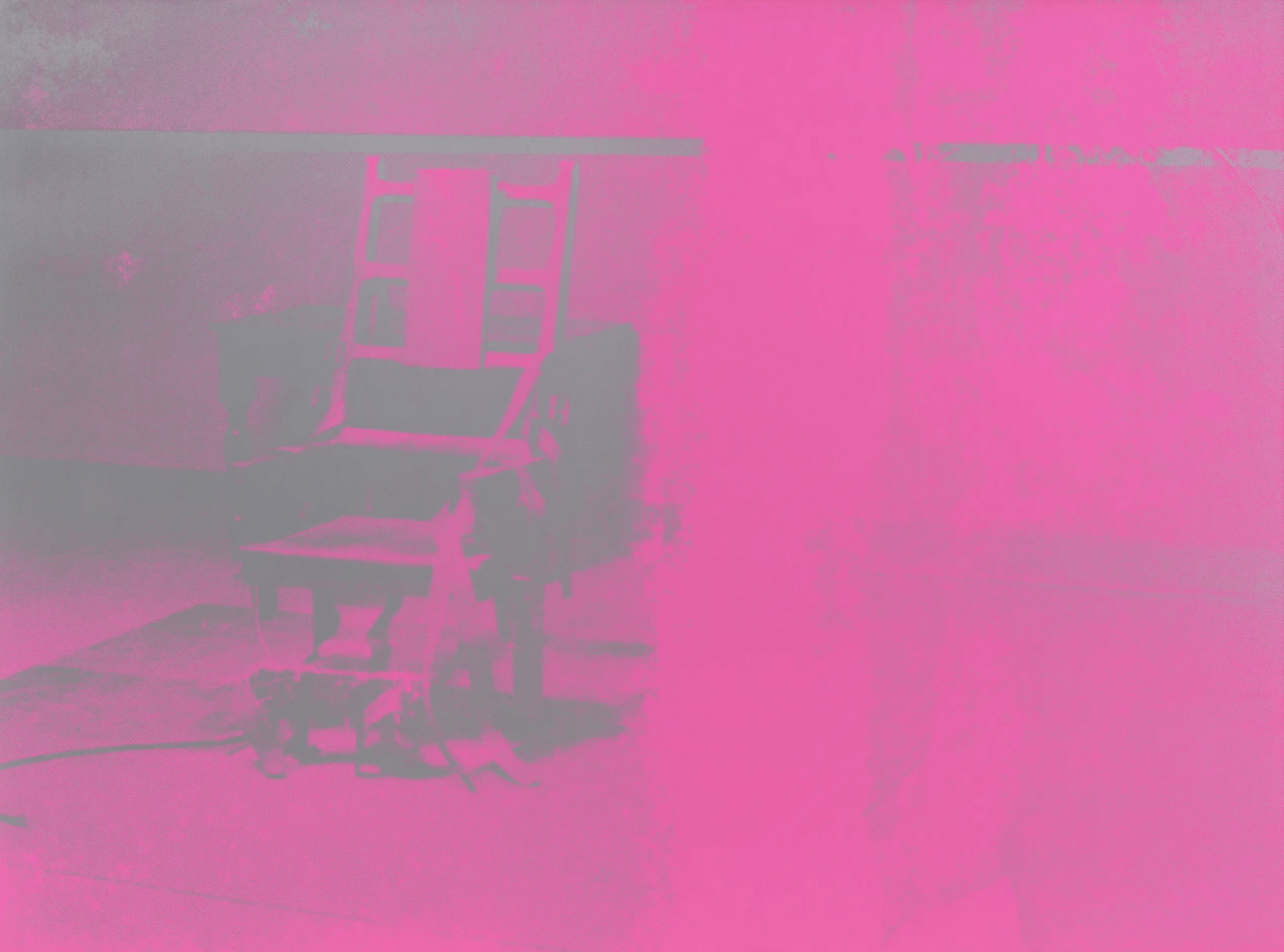 Andy Warhol - Electric Chair F.S. II 75, 1971, Screen print