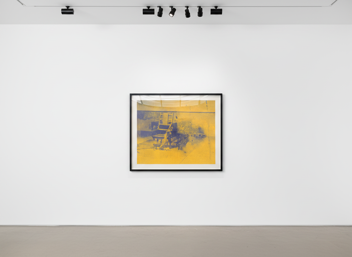 Andy Warhol - Electric Chair F.S. II 74, 1971, Screen print