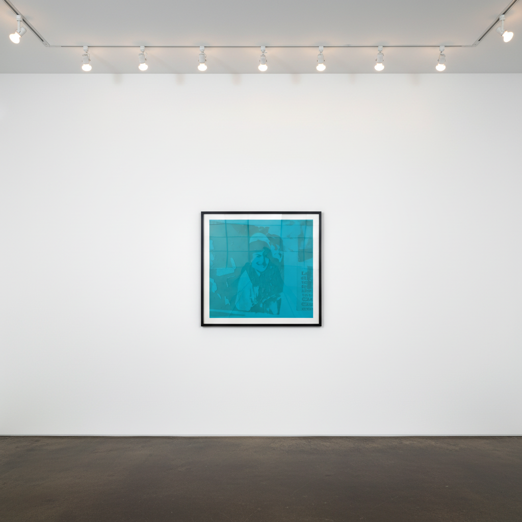 Andy Warhol - Flash - November 22 , 1963 F.S. II 34, 1968, Screen print and Teletype text on paper