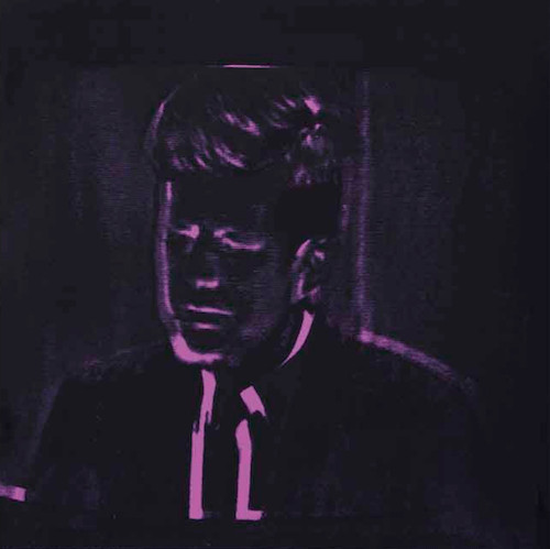 Andy Warhol - Flash - November 22 , 1963 F.S. II 41, 1968, Screen print and Teletype text on paper