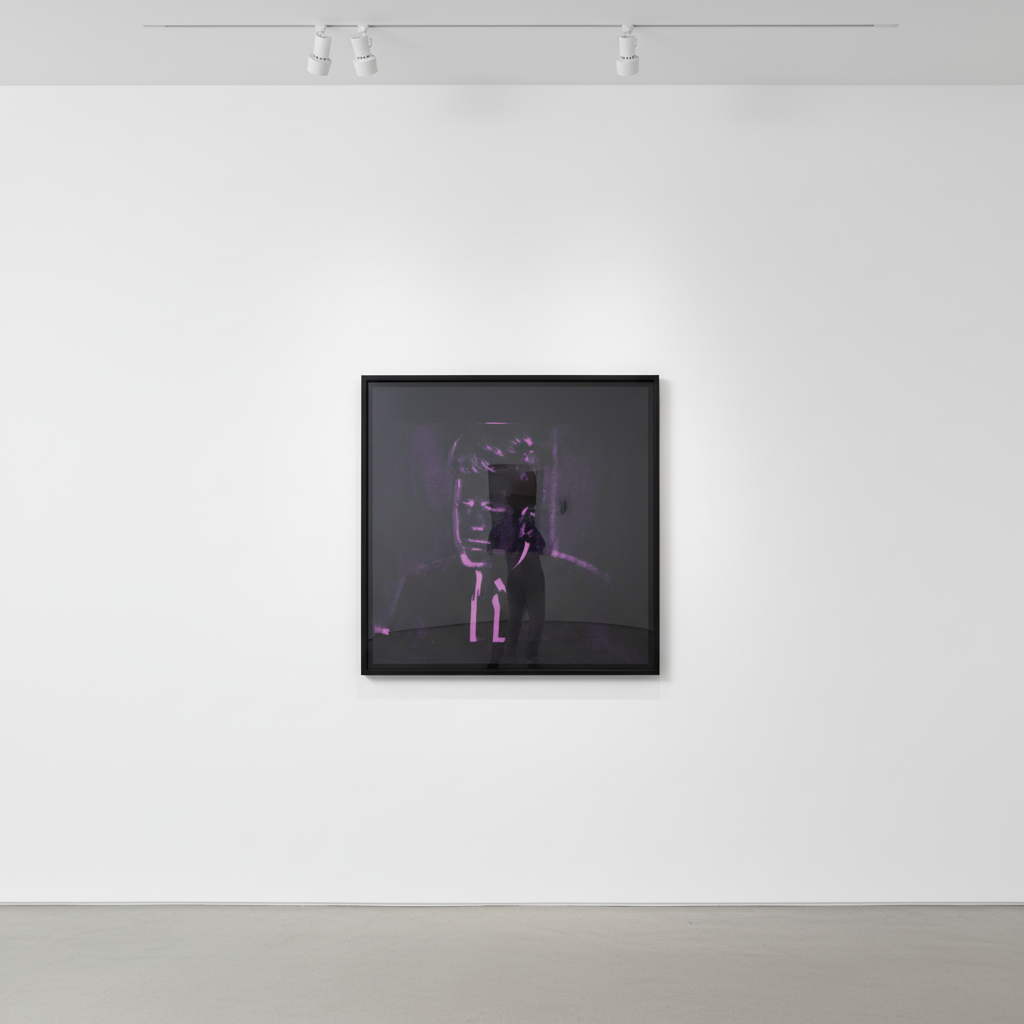 Andy Warhol - Flash - November 22 , 1963 F.S. II 41, 1968, Screen print and Teletype text on paper