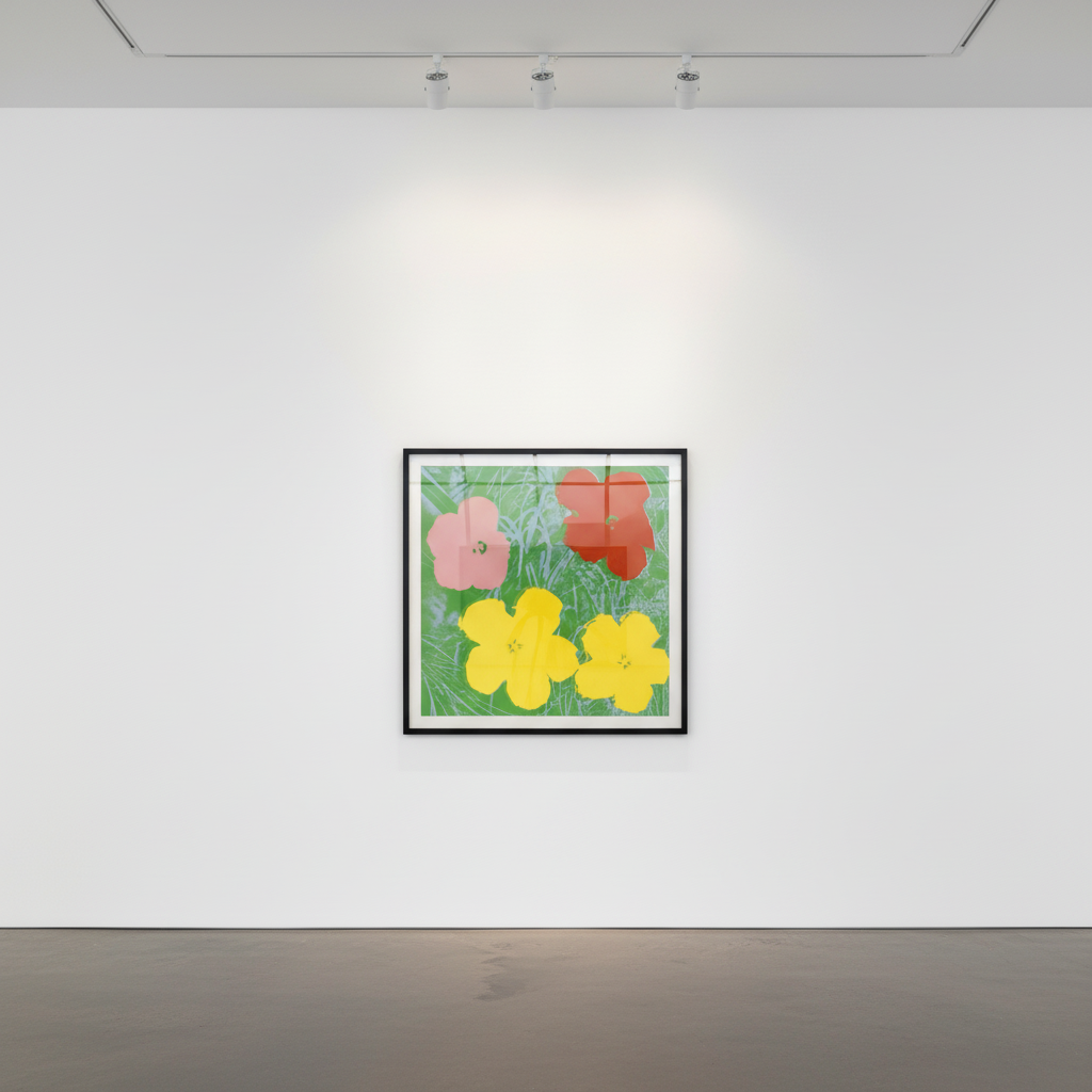 Andy Warhol - Flowers F.S. II 65, 1970, Screen print