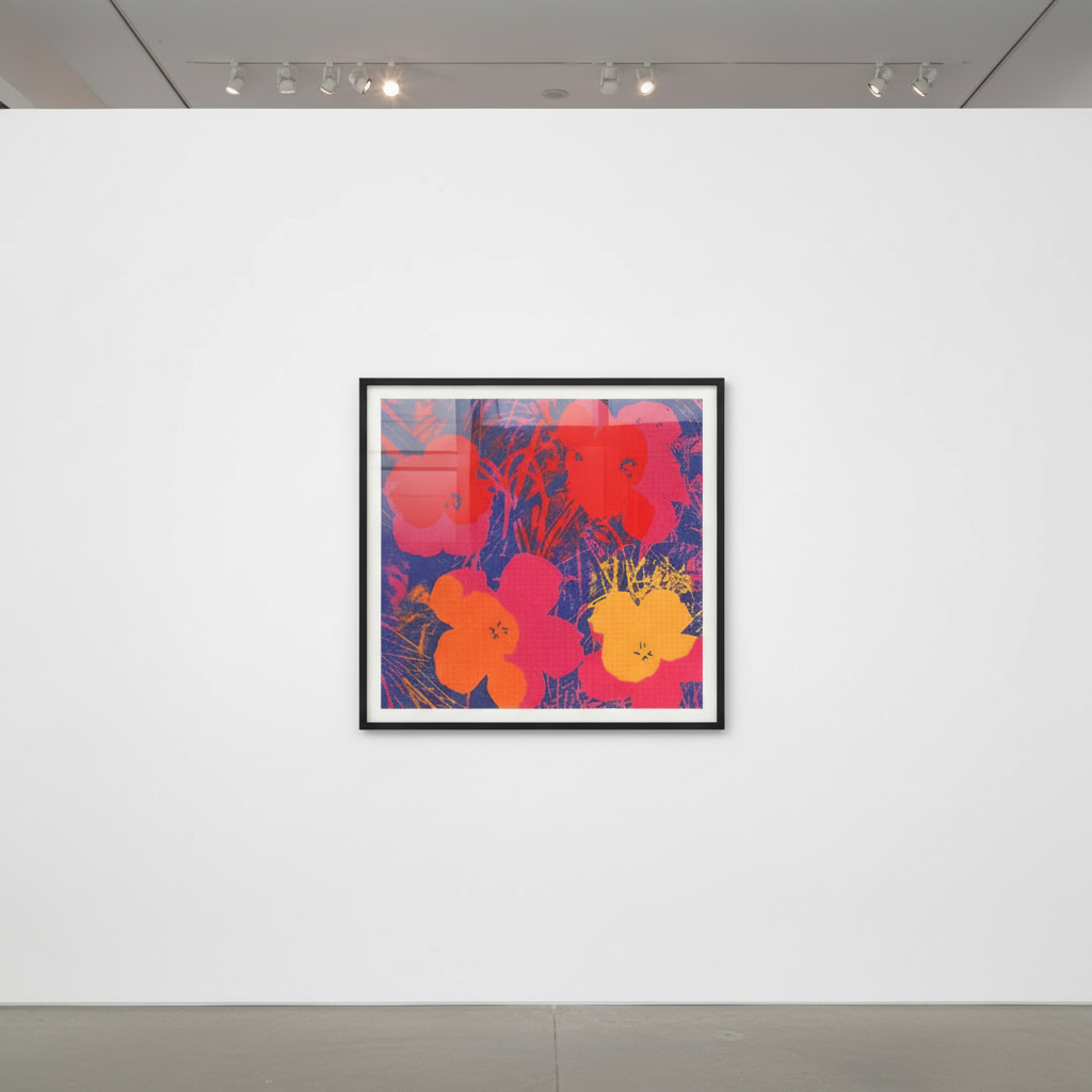 Andy Warhol - Flowers F.S. II 66, 1970, Screen print